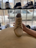 کتونی ونس شنل کرمی زیره لژ کشی راحت رویه چرم سبک و راحت